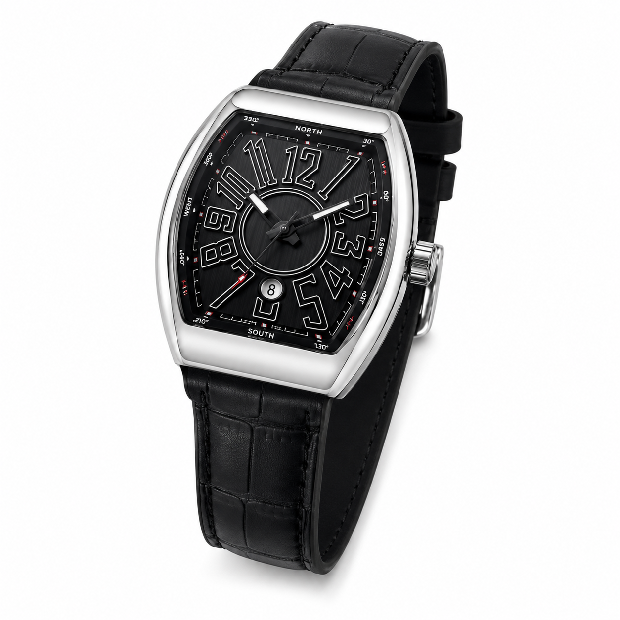 IW-008-Croc Texture Watch Strap