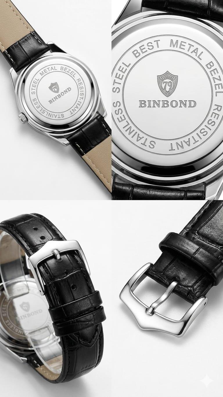 IW-009-BinBond Fashion Watch - Image 2