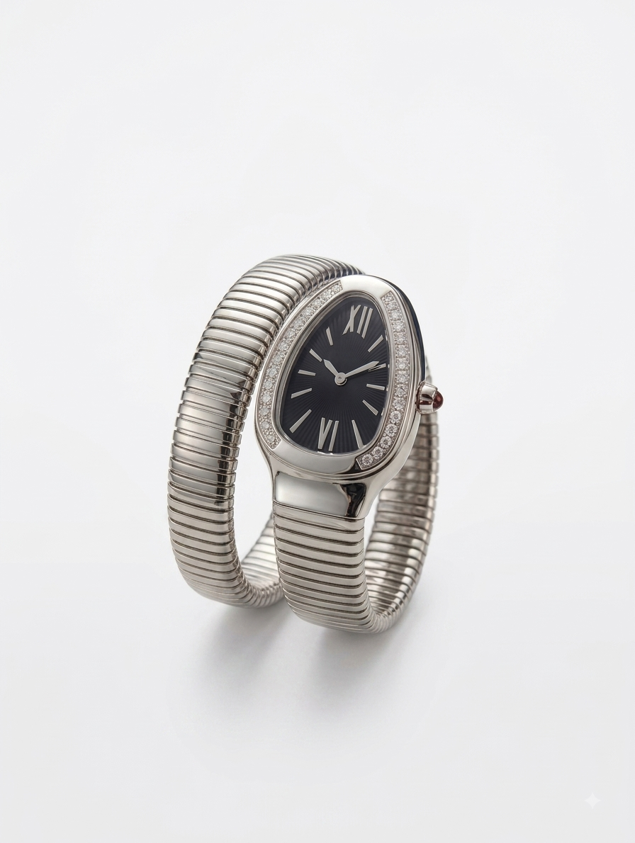 IW-025-Serpentine Luxe Silver