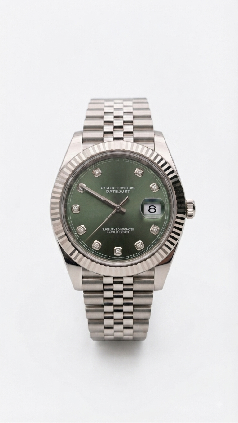 IW-031-Prestige Diamond-Marker Automatic Watch - Image 2