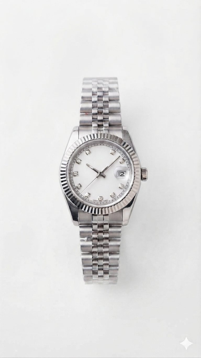 IW-031-Prestige Diamond-Marker Automatic Watch - Image 3
